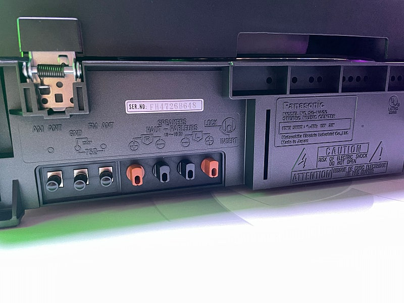 옛날오디오///새상품///1980S~파나소닉--8