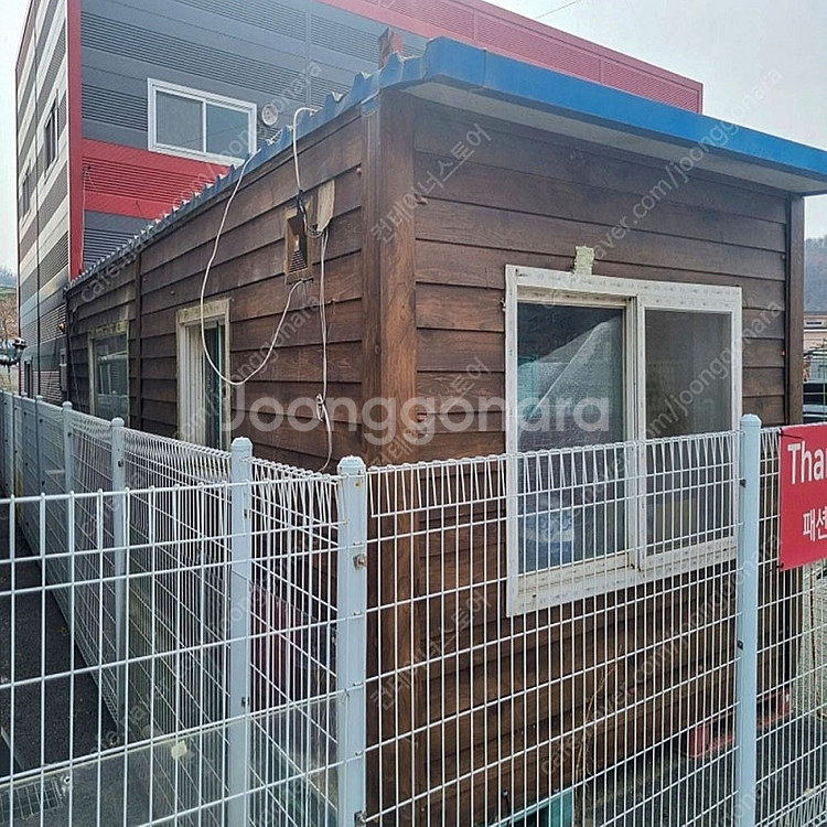[중고사무실] 철판사이딩+강화마루 시공! 곤지암 컨테이...--4