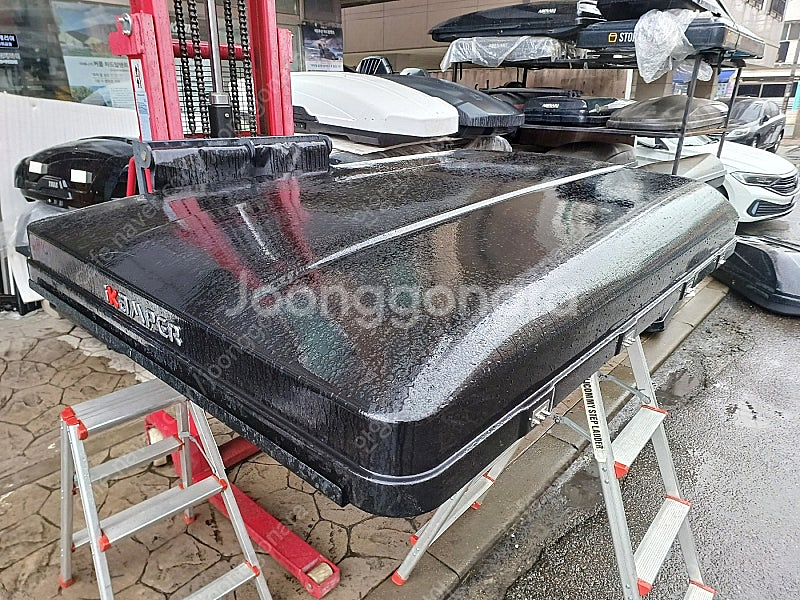 툴레 하프로 팩라인 코토 일체형 루프박스 가로바 자전거...--7