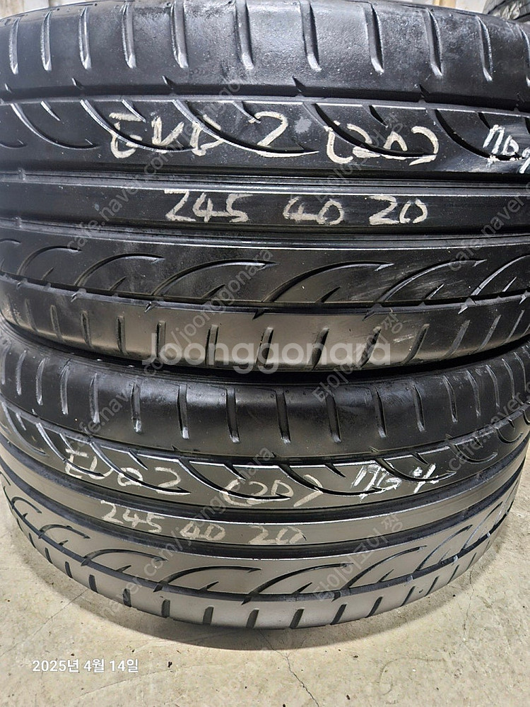 판매 한국타이어 에보2 evo2 245 40 20 2본--0