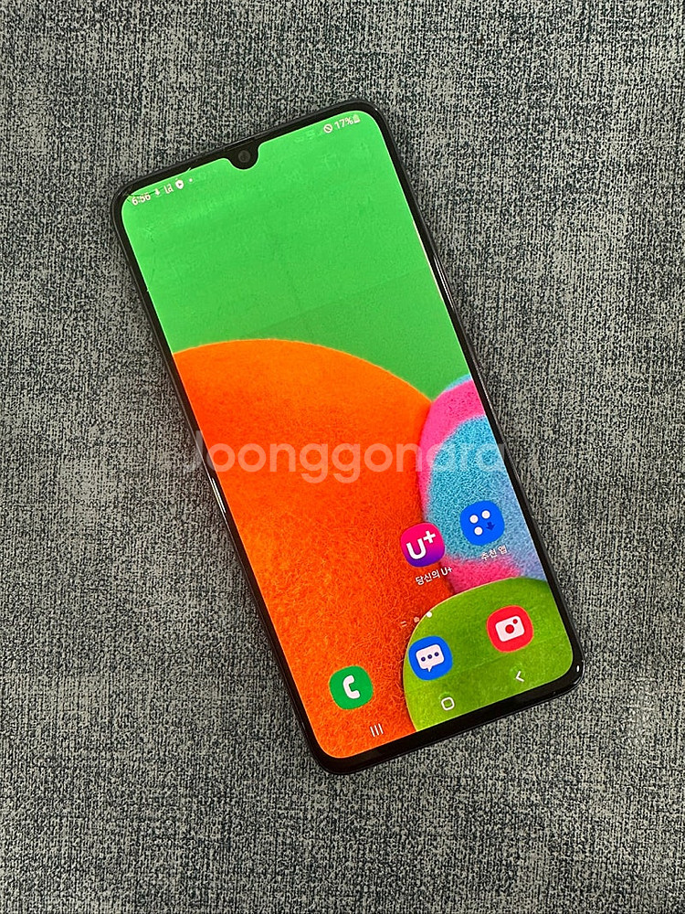 갤럭시A90 128G 블랙 20년 11월개통 미세실금 ...--2