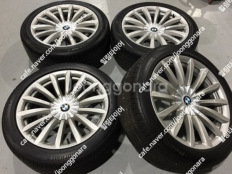 bmw 7시리즈 신형 19인치 중고 휠타이어 판매--0