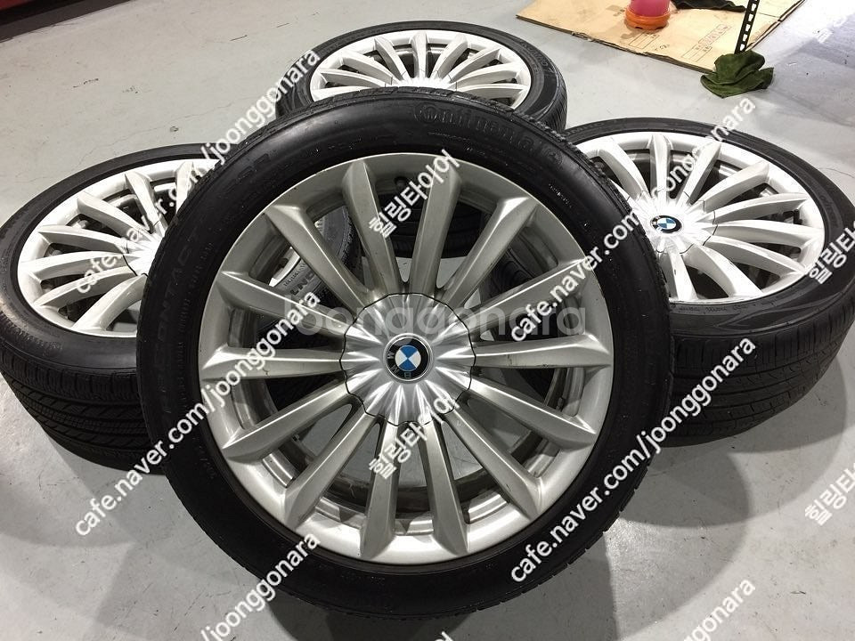bmw 7시리즈 신형 19인치 중고 휠타이어 판매--1