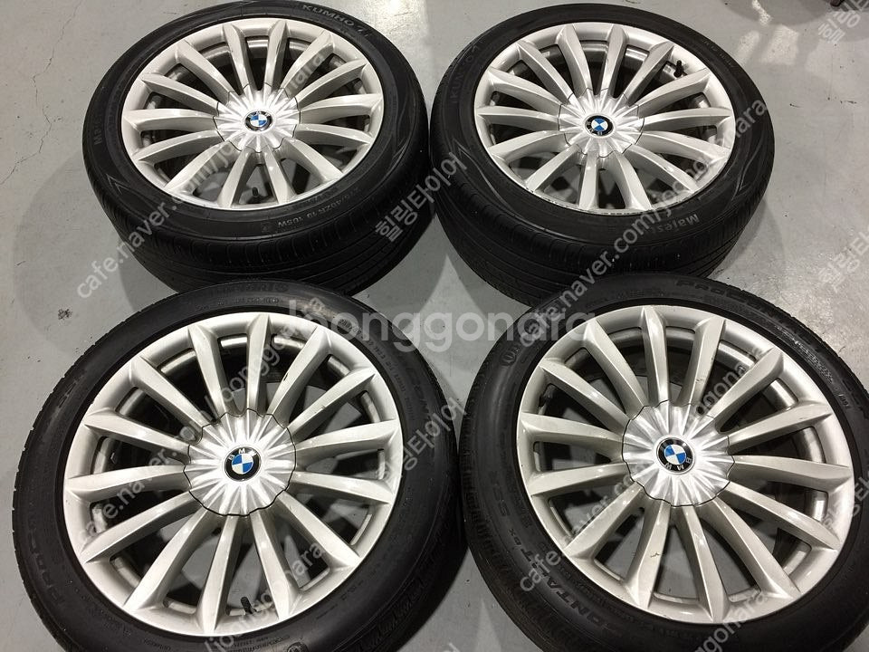 bmw 7시리즈 신형 19인치 중고 휠타이어 판매--2