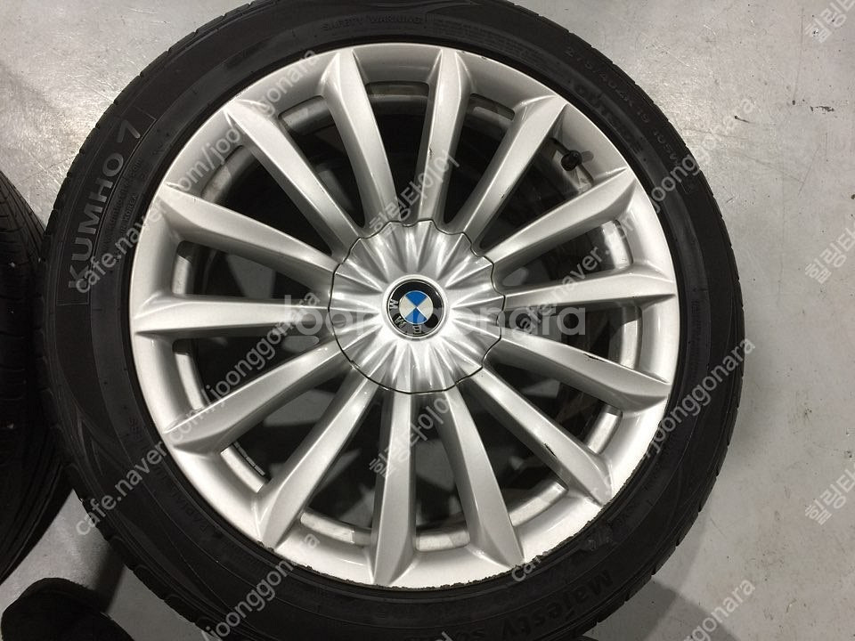 bmw 7시리즈 신형 19인치 중고 휠타이어 판매--6