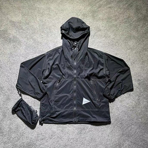 좌쓰 And Wander Pertex Wind Jacket 앤드원더 패커블 퍼텍스 윈드브레이커 자켓 / 블랙, 화이트, 그린 6종