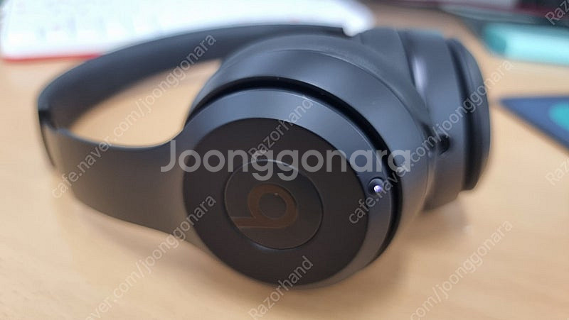 Beats solo3 닥터드레 헤드셋 블랙,연회색--3