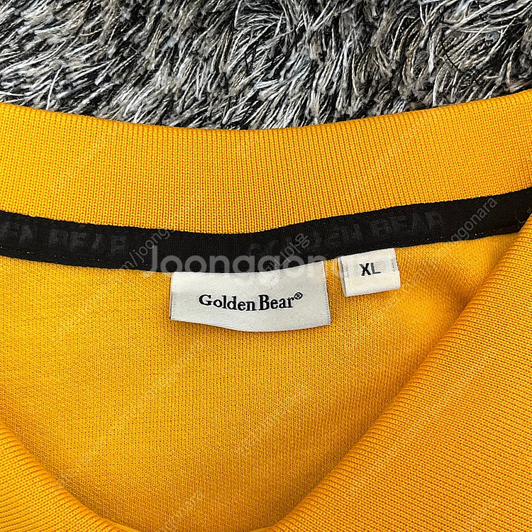 골든베어 남성 골프 카라 반팔 티셔츠 (XL)--1