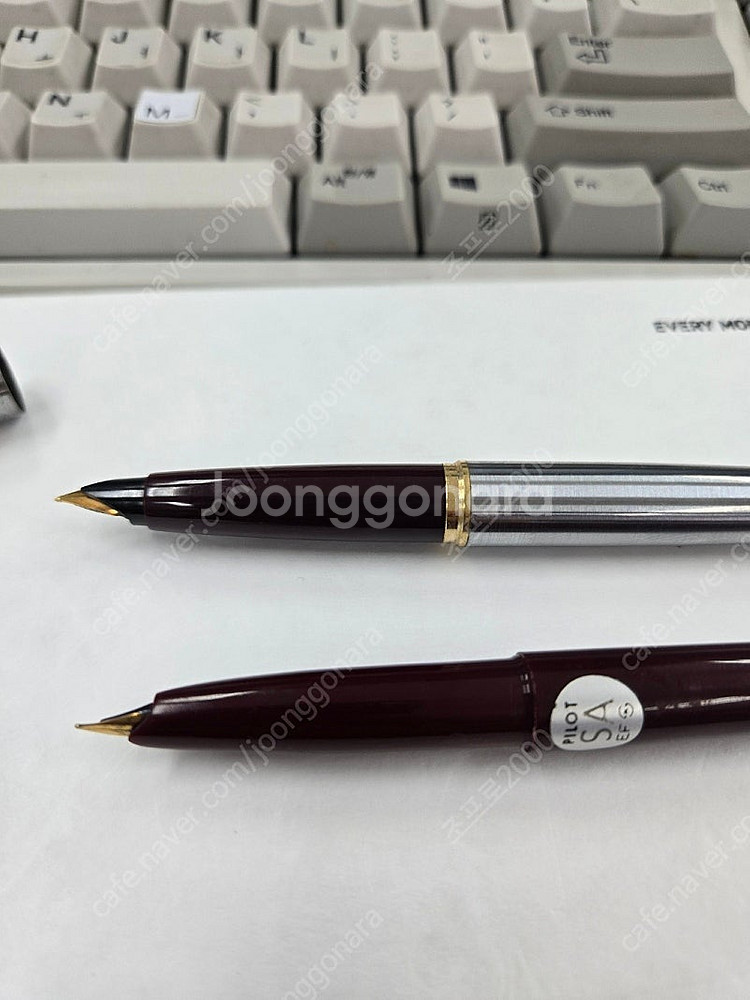 아피스 f-245 빠이로트 sa ef 만년필 팝니다.--2