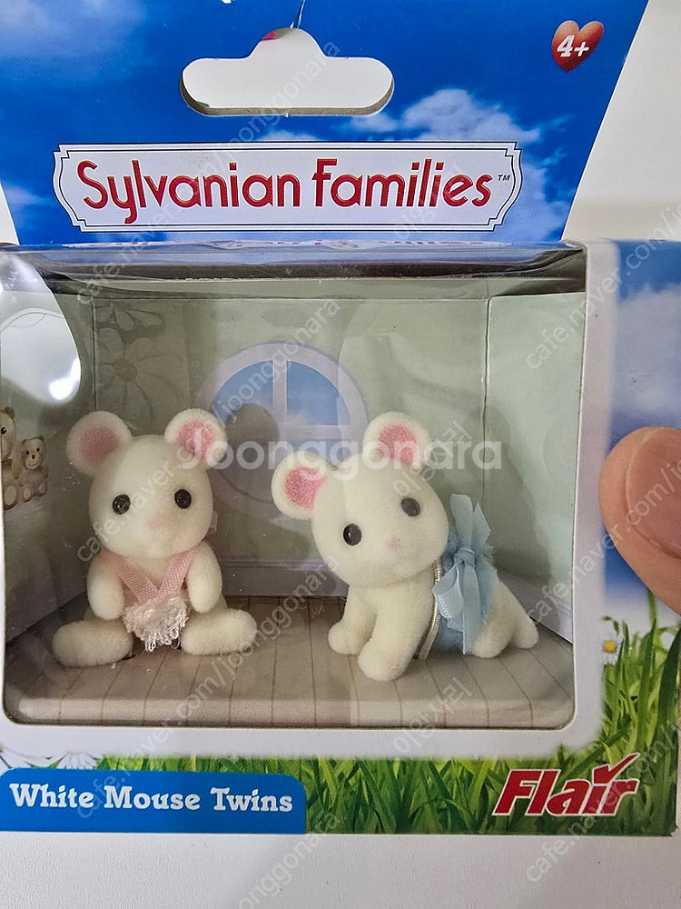 실바니안 올드 흰쥐 쌍둥이--0