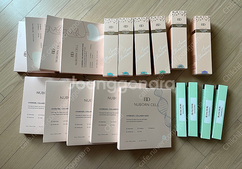 블랑두부 누본셀 스노우클렌저 넥마스크 누본팩 블랑파워앰...--0