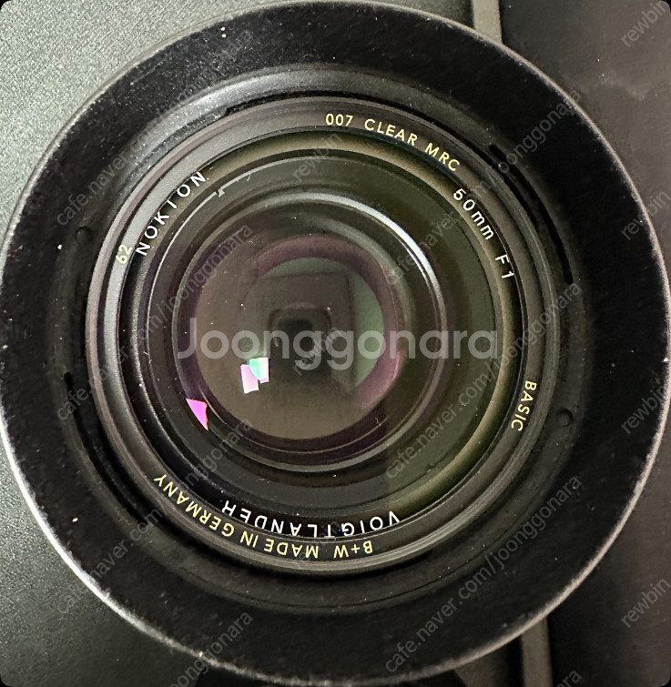보이그랜더 녹턴 50mm f1.0 VM마운트 판매--2
