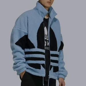 실착1회 중고 - 아디다스 쉐르파 뽀글이 재킷 집업 (남여공용)