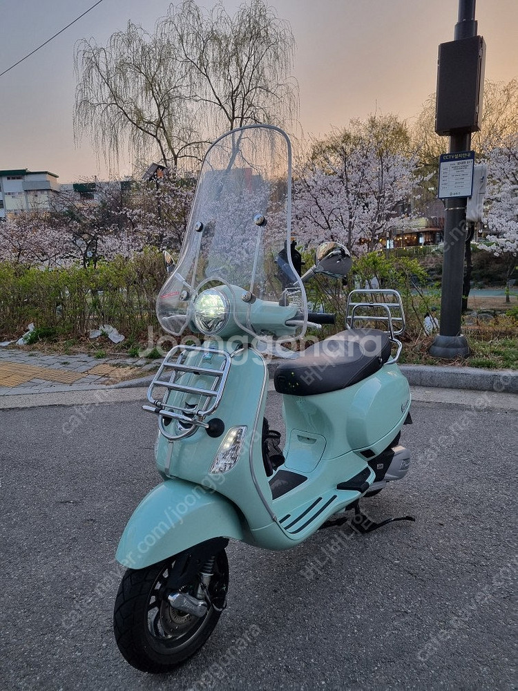 베스파 LX 125 24년식 470km (민트) 판매합...--4