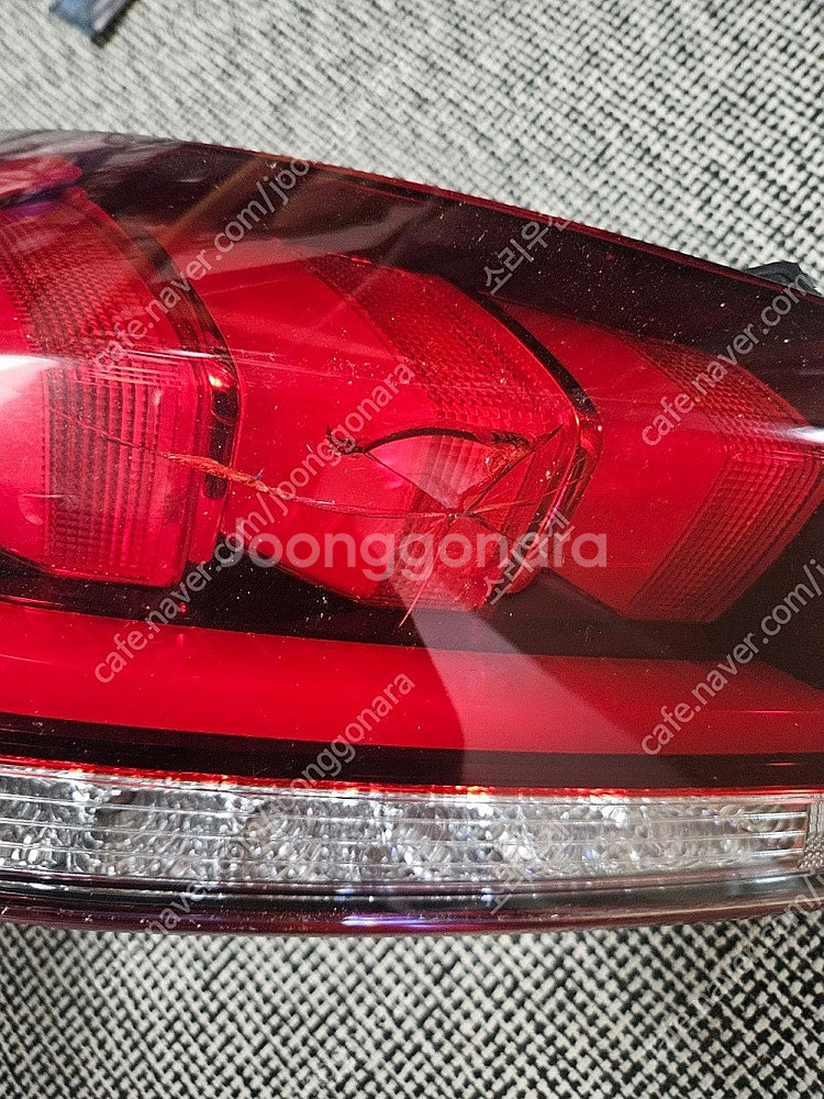 18년식 G80 데루등(부품용)--1