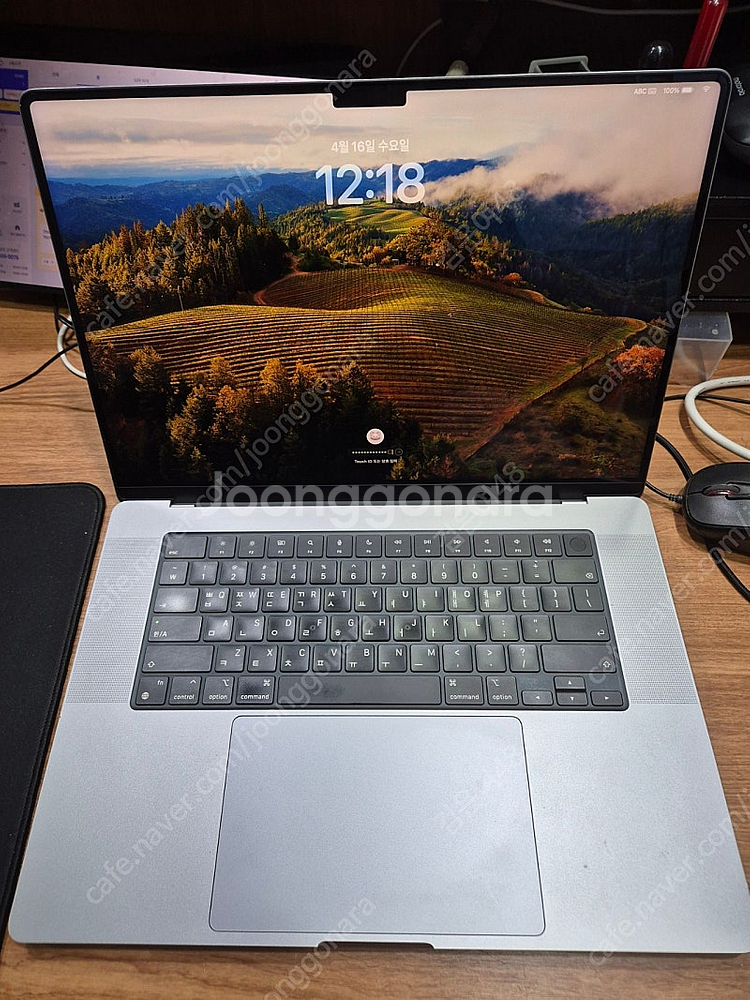 맥북 m1 pro 16인치--2