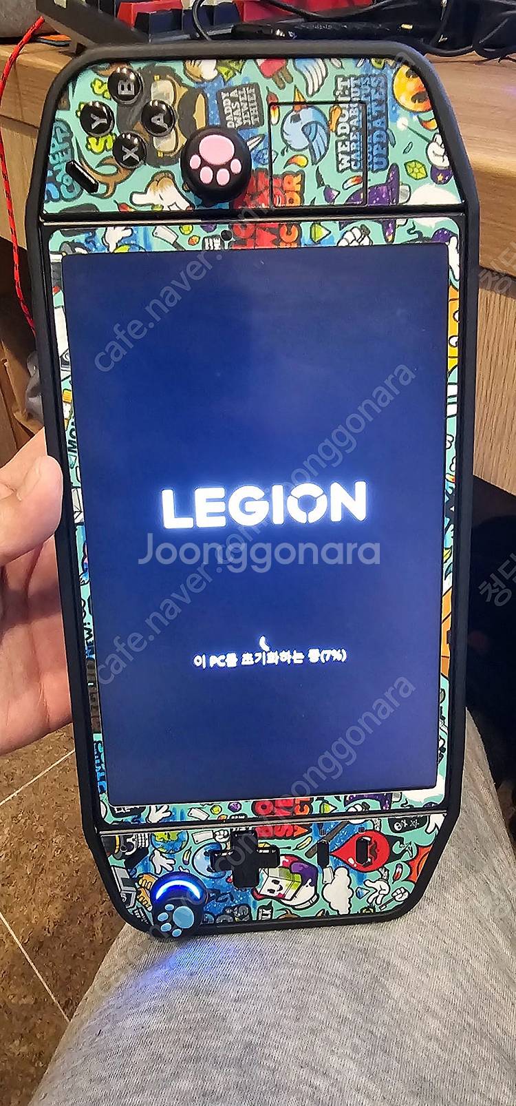 레노버 리전고 정발 2테라 + 18인치 보조모니터 일괄...--0