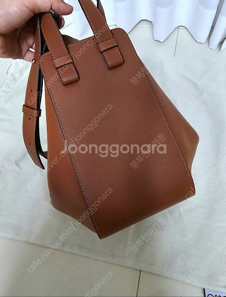 로에베 해먹백 탄컬러 스몰--1