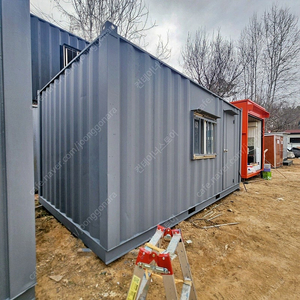 경기 여주 중고 농막컨테이너 특가 – 에어컨 포함, 실내 전기 가능!