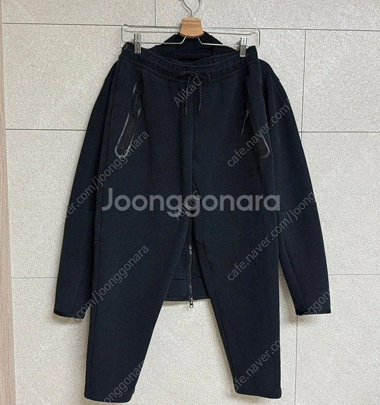 [정품] NIKE 나이키 테크 플리스 세트 블랙 L--8