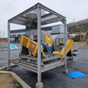 시로코 송풍기 FAN 펜 모터 30마력 22kw 380V 산업용 송풍 환풍 페인트 집진기 등에 사용