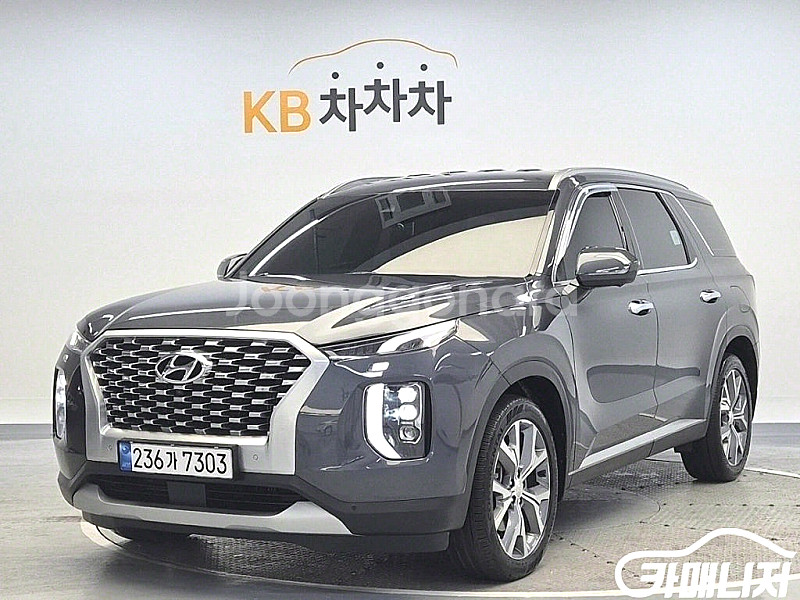팰리세이드 디젤 2.2 4WD 2021 년 중고차/전액...--0