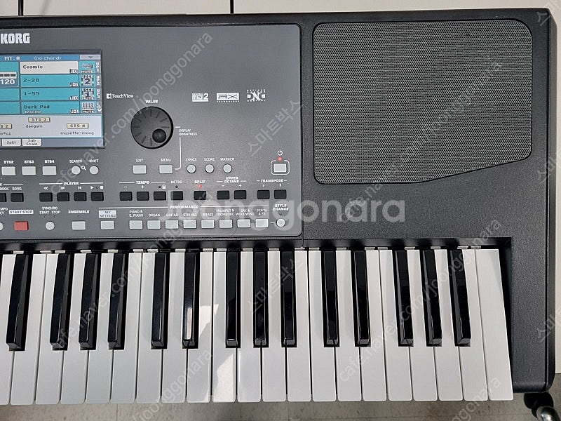 korg PA600 전자올겐 한국형리듬--1