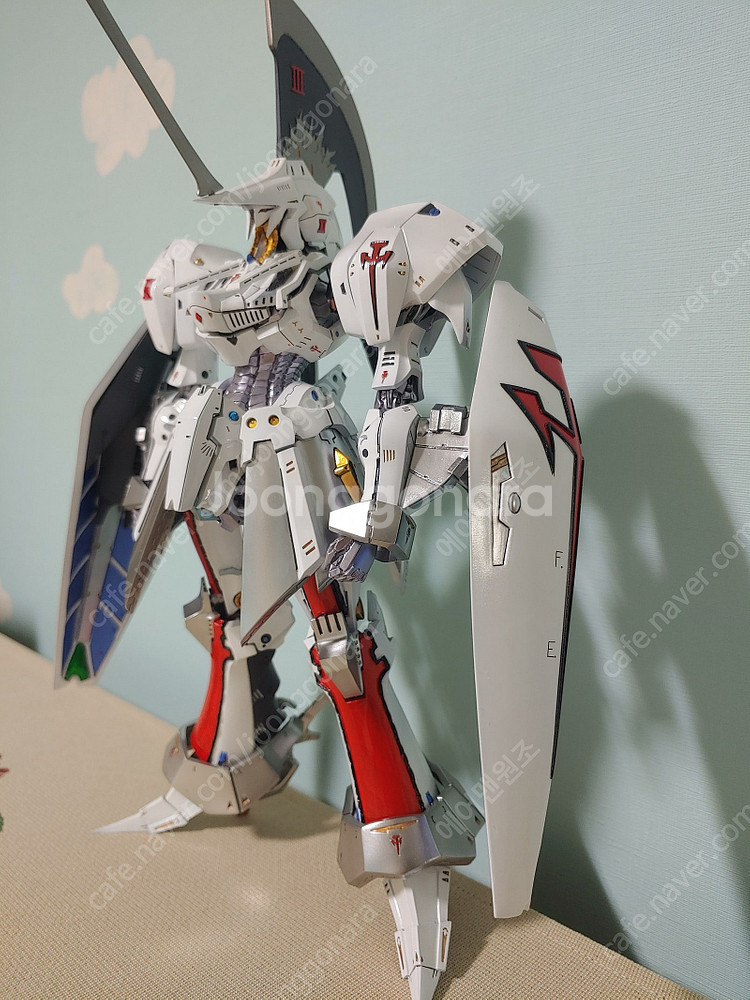 FSS 레드미라지 1/100, 건담 SD 레진 도색 완...--9