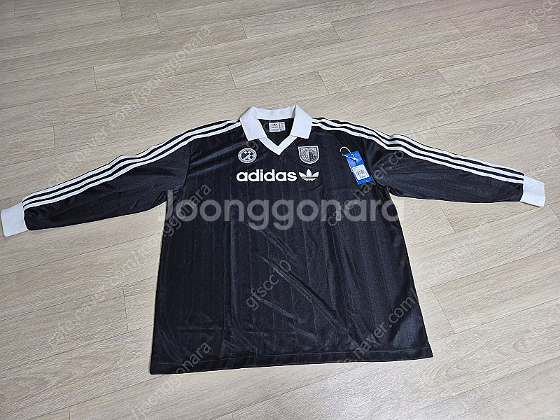 아디다스 풋볼 롱슬리브 티셔츠 블랙 XL-2XL 새상품--0