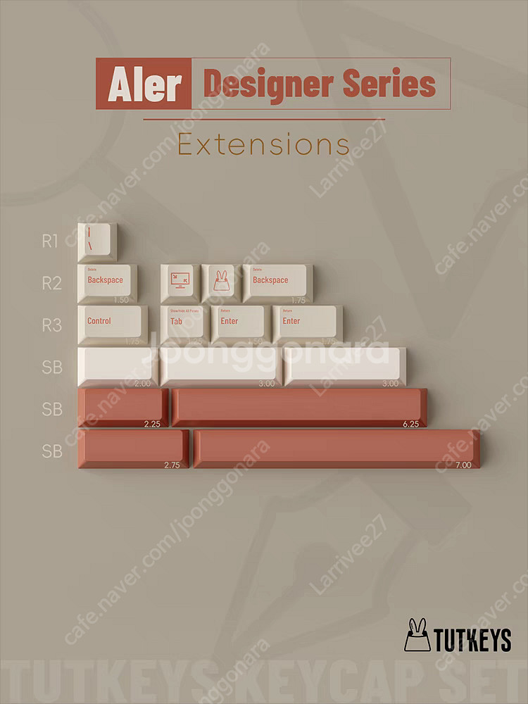 TUT AIER 키캡 올인원 셋트--7