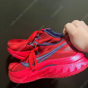 Saucony 써코니 엔돌핀 스피드4 런던 레드 270 한정판