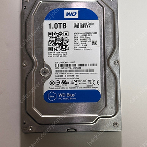 WD Blue HDD 1TB 2개
