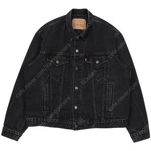 [46] 1990s Levis 75506-0260 Black Denim Jacket 리바이스 빈티지 블랙 데님 자켓 90년대 흑청