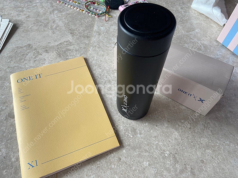 엑스원 워너원 X1 one it 텀블러 노트 새제품--0