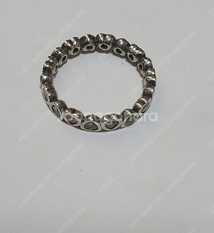 판도라 하트 반지 백화점 구매상품--1