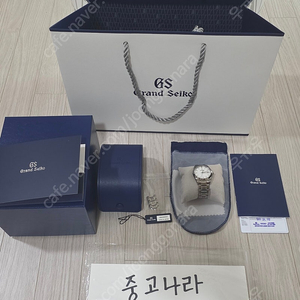 그랜드세이코 SBGX355 눈송이 티타늄 쿼츠 풀구성