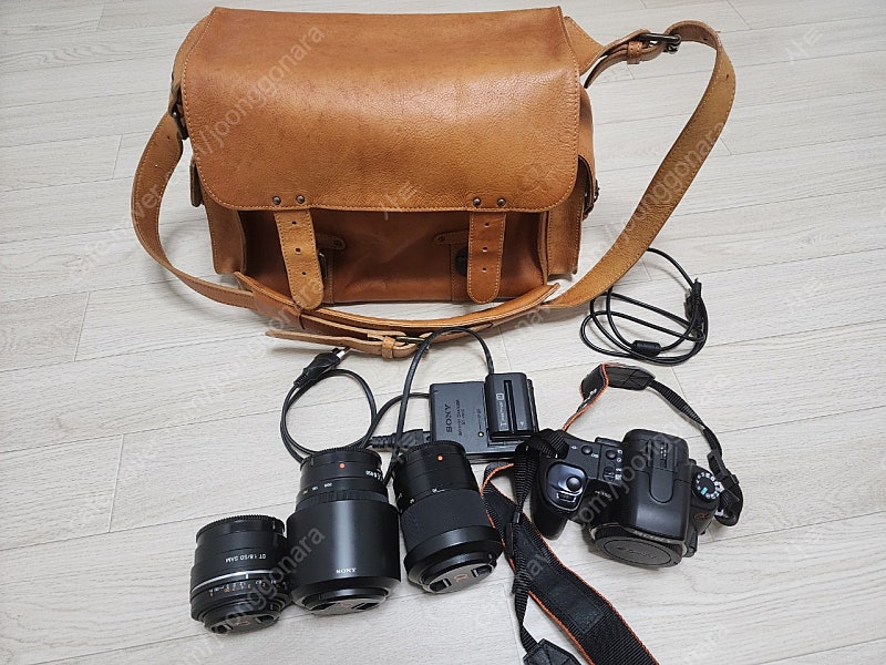 소니 SONY A350 DSLR 카메라 풀세트 팝니다--0
