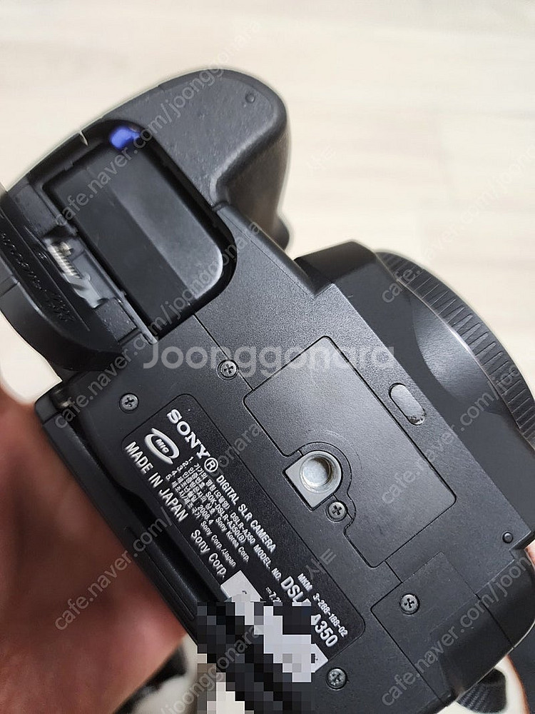 소니 SONY A350 DSLR 카메라 풀세트 팝니다--2
