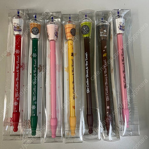 커피빈 홀리데이 캐릭터팬 세트, 데일리펜 세트, 옥스포드 콜라보 펜꽂이