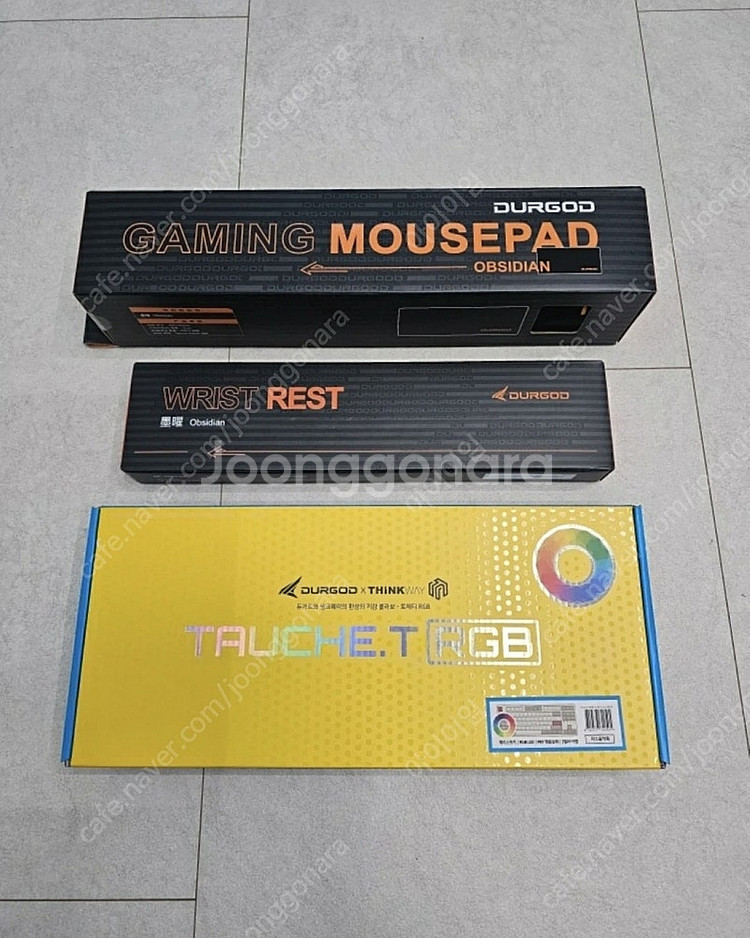 씽크웨이 듀가드 토체티 RGB 체리 유선 키보드 저소음...--0