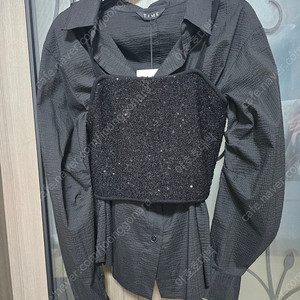 타임 셔츠 뷔스티에