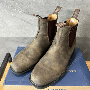 블런드스톤 1306 러스틱브라운 au7 265 첼시부츠