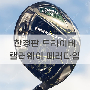 캘러웨이 페러다임 한정판 드라이버
