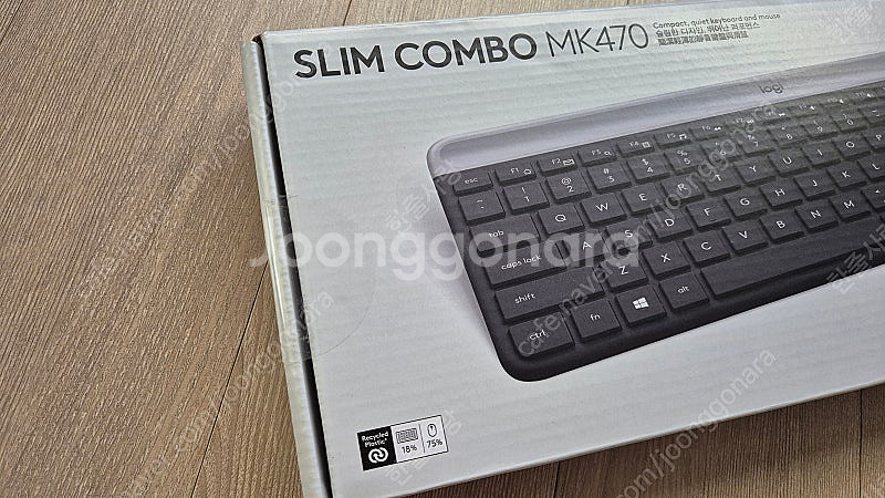 로지텍 슬림 콤보 MK470 새제품 팔아요--1