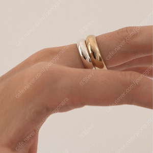 어나더레이어 silver 925 band ring 11호