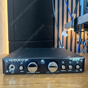 그레이스디자인 m101 프리앰프(민트급)