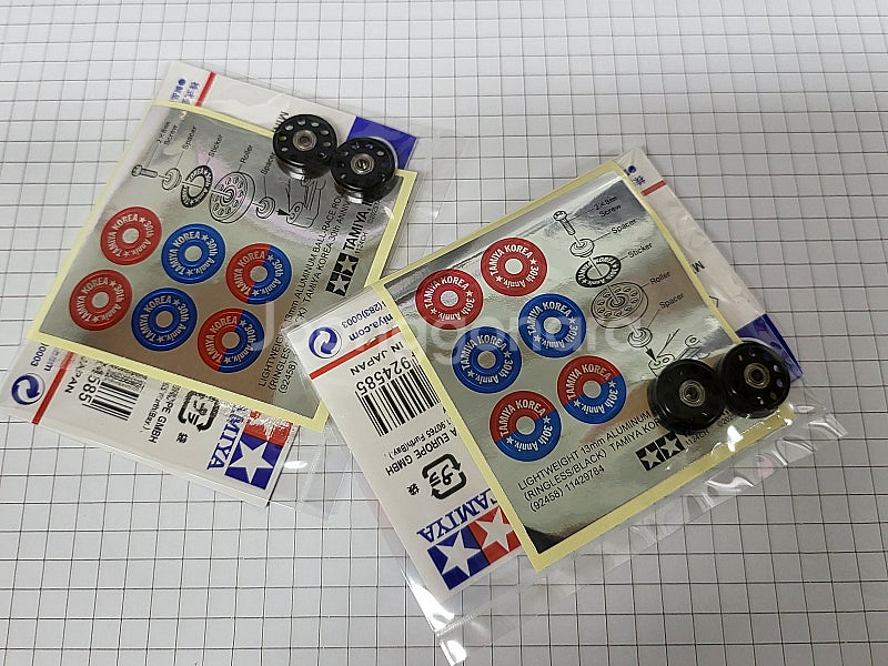 13mm 경량롤러 미개봉 2봉지, 타미야 정품, 연탄롤...--0