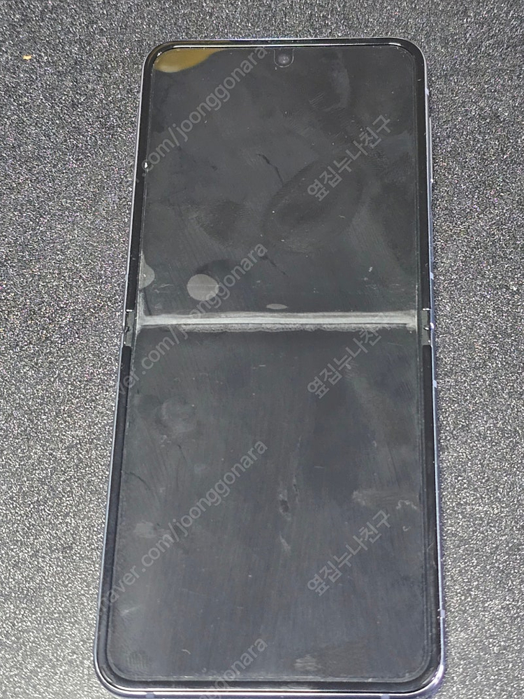 갤럭시 z플립4 블루 512기가 팝니다. 사용감 있는편 기능문제 x--3