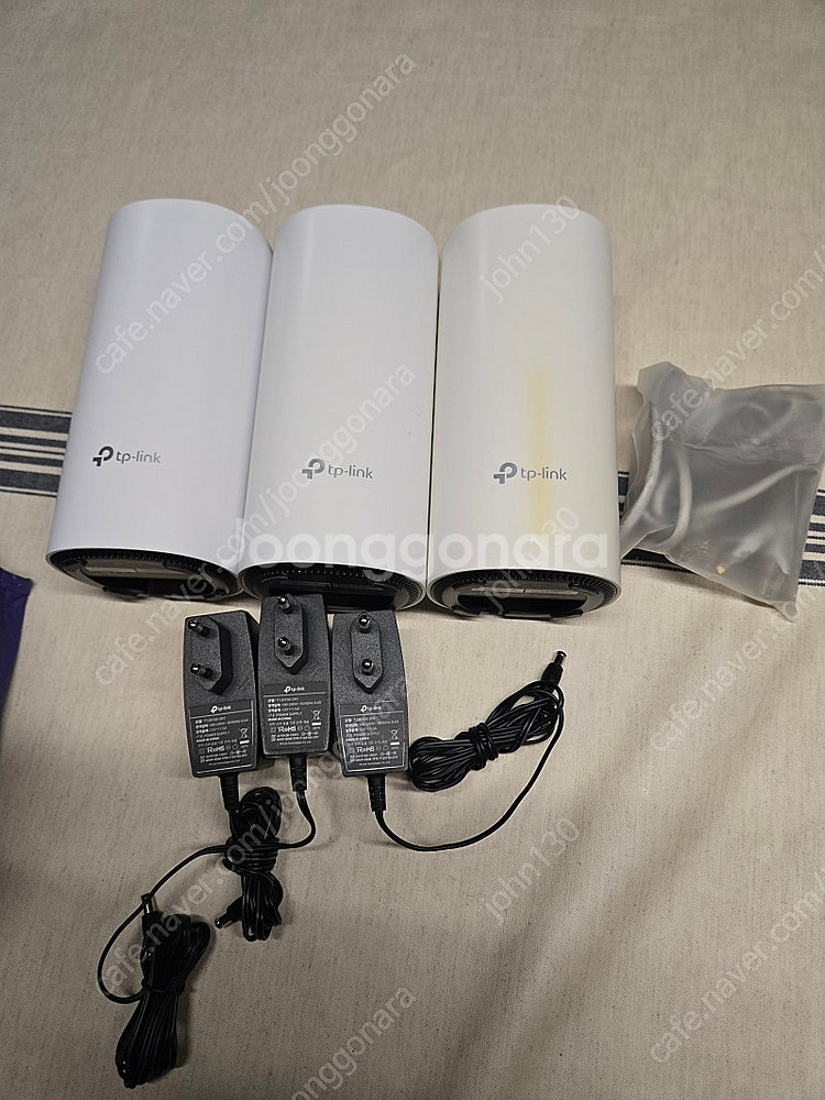 티피링크 Deco M4 3pack 메시 와이파이 공유기...--0