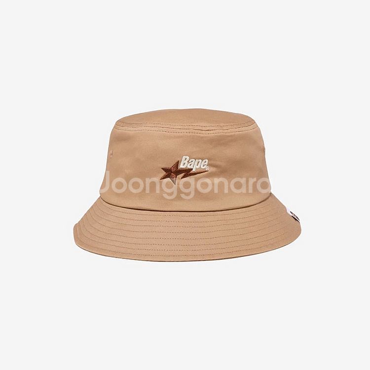 베이프 BAPE 로고 버킷햇 벙거지 모자--0